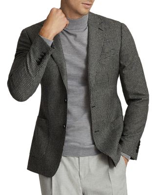 reiss houndstooth blazer