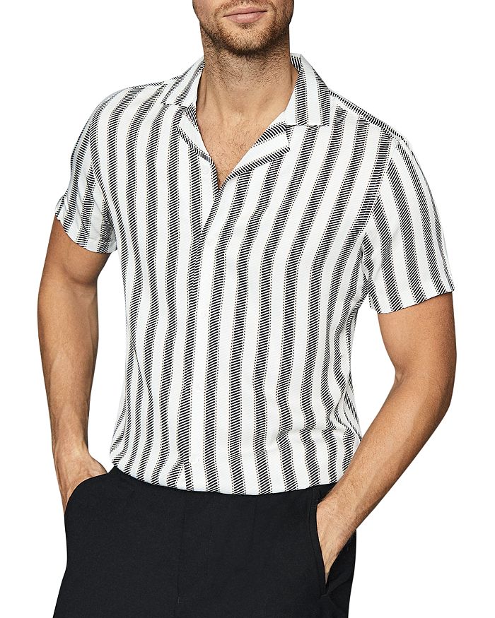 REISS Zint Striped Shirt | Bloomingdale's