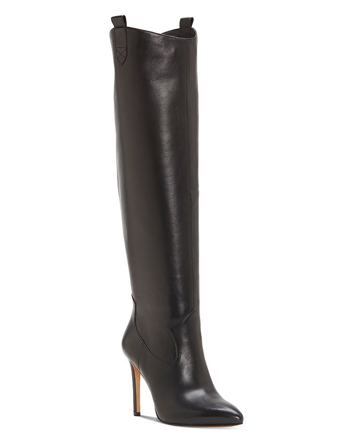 VINCE CAMUTO Women's Kervana Pointed Toe High Heel Dress Boots ...