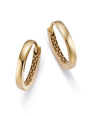 Bloomingdale's Fine Collection - Huggie Hoop Earrings in 14K Yellow Gold