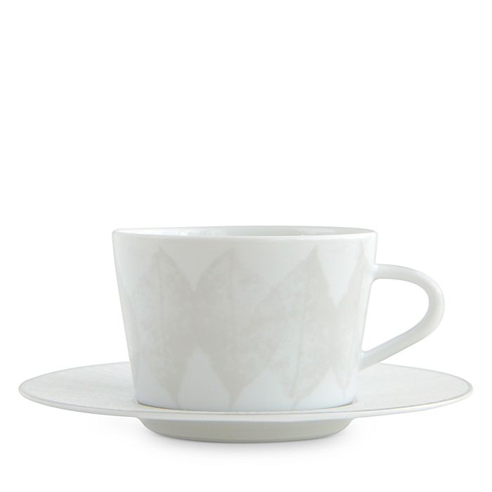 Shop Bernardaud Silva Tea Saucer In White