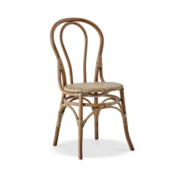 Sika Design S Lulu Rattan Bistro Side Chair In Brown