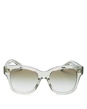 Oliver Peoples Melery Square Sunglasses, 54mm | Bloomingdale's