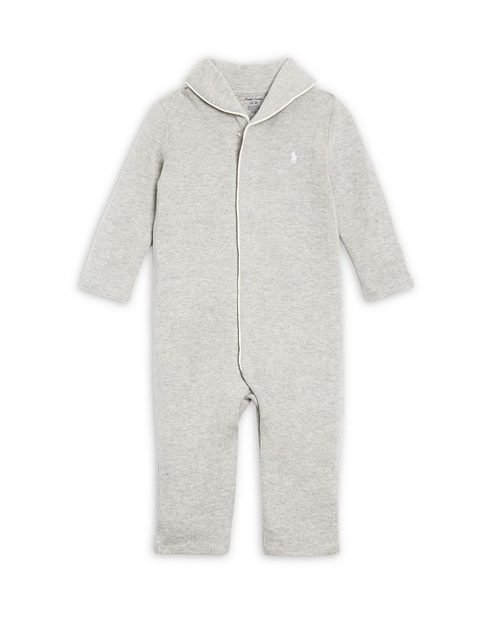Ralph Lauren Boys' French-Rib Cotton Coverall - Baby | Bloomingdale's