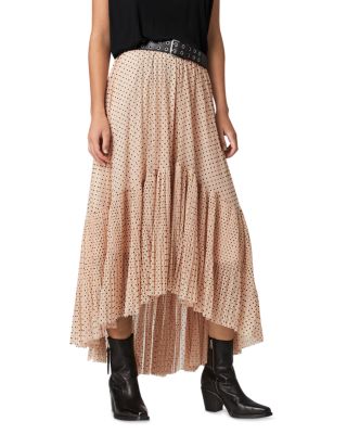 ALLSAINTS - Aubrey Polka Dot High/Low Skirt - 100% Exclusive