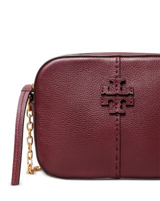 McGraw Mini Leather Crossbody Camera Bag