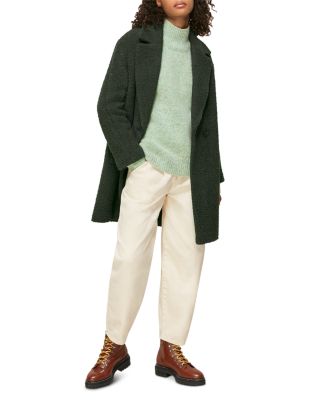 Boucle Double Breasted Coat