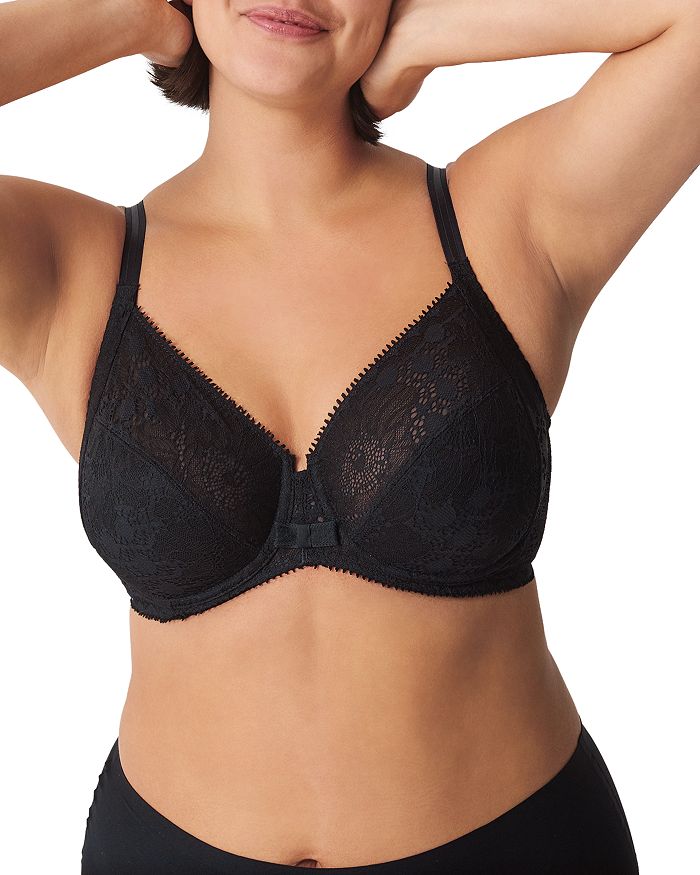 Day to Night Full Coverage Unlined Bra Black