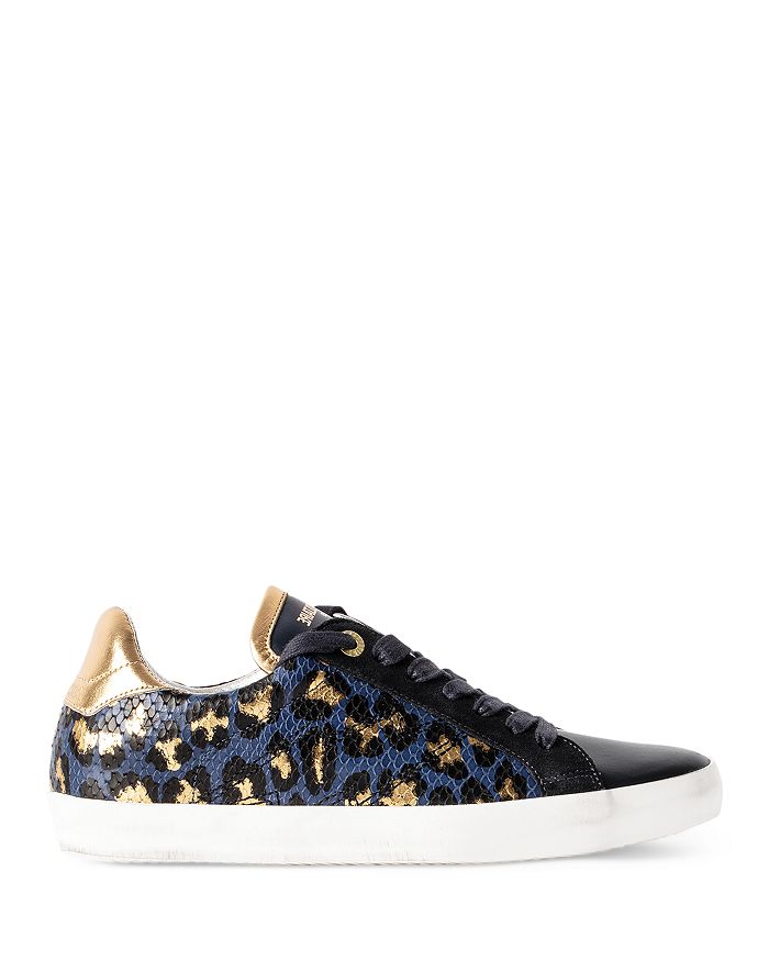 Zadig voltaire top leopard sneakers