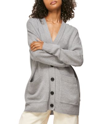whistles button front cardigan