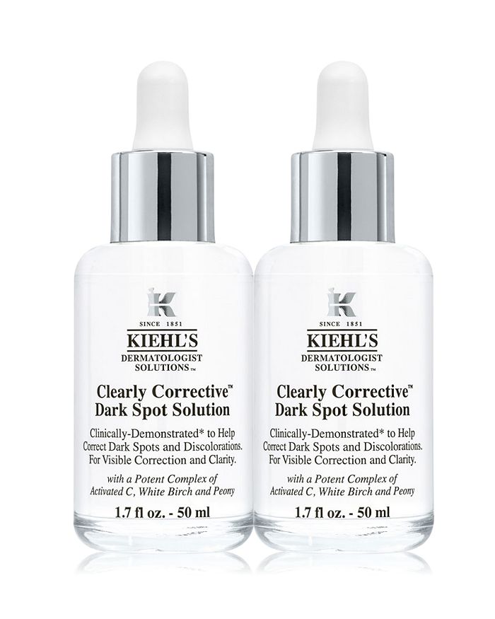 KIEHL'S SINCE 1851 1851 CLEARLY CORRECTIVE DARK SPOT SOLUTION DUO ($168 VALUE),S44602