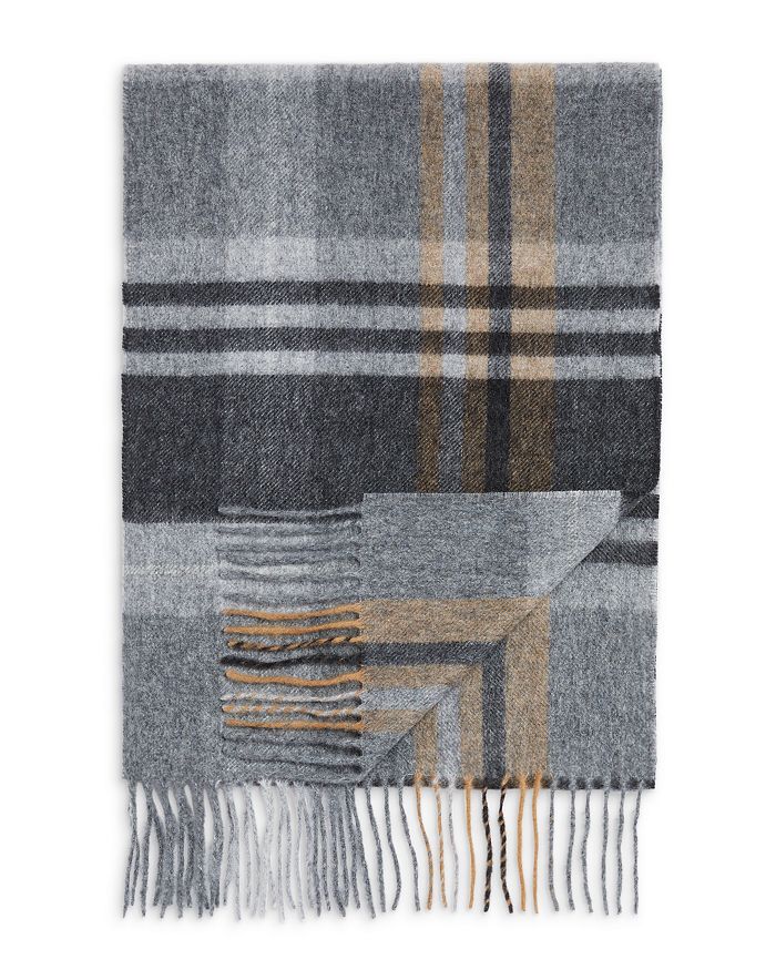 The Men's Store at Bloomingdale's - Cashmere Big Plaid Scarf - 100% Exclusive
