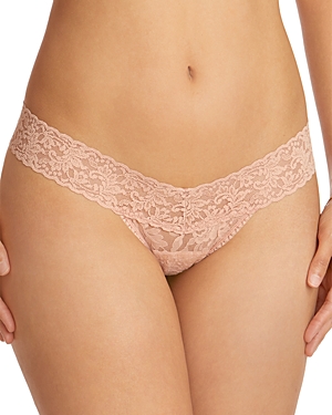Hanky Panky Low-rise Thong In Seashell