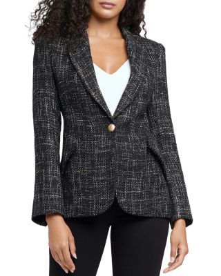 L'AGENCE Chamberlain Tweed Blazer