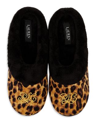 ralph lauren womens bedroom slippers