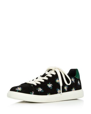 T Monogram Howell Embroidered Court Sneaker: Women's Shoes, Sneakers