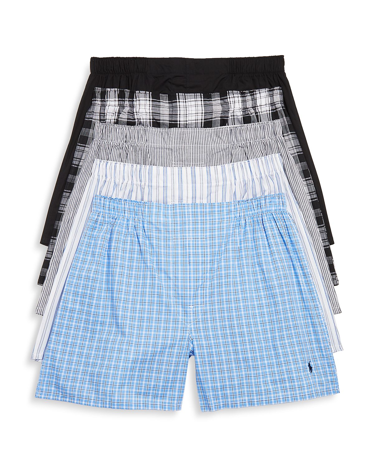 Polo Ralph Lauren Woven Boxers, Pack of