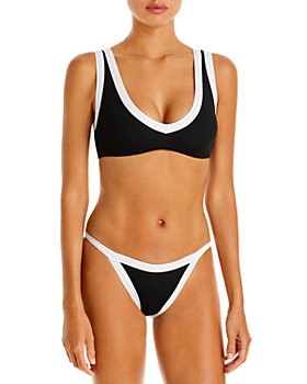 L*Space - Lala Contrast Bikini Top & Vacay Contrast Bikini Bottom