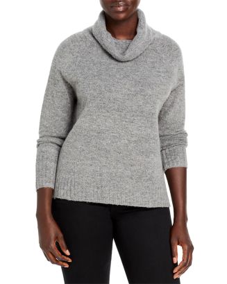 Tatum Cowl Neck Sweater - Grey - SIZE SMALL
