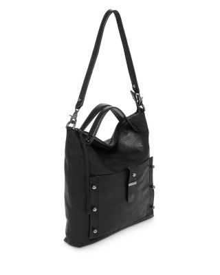 Warren Medium Leather Hobo Bag