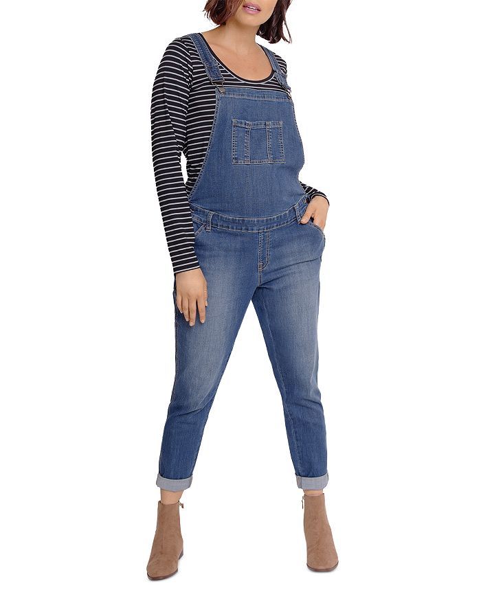 Cropped Maternity Overalls Bloomingdales Women Clothing Dungarees 