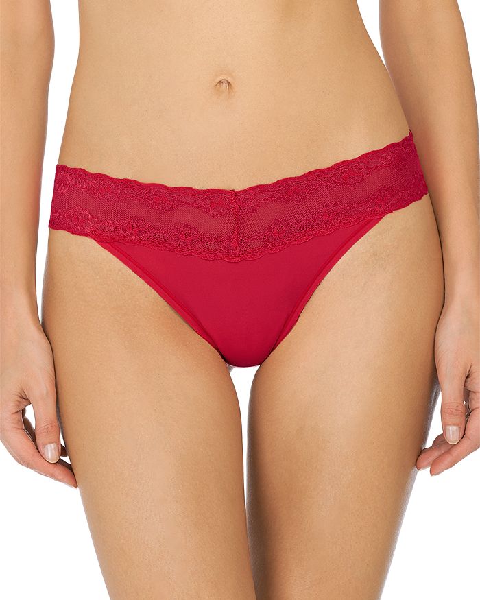 Natori Bliss Perfection Thong In Strawberry