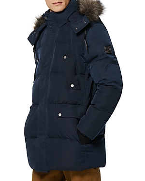 Bloomingdale's Andrew Marc Orion Puffer Coat In Ink