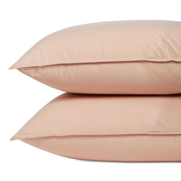 Society Limonta Nite Cotton Pillowcase Pair, King In Bianco