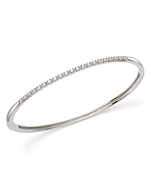 Bloomingdale's Diamond Bangle Bracelet in 14K White Gold, 0.35 ct. t.w. - 100% Exclusive