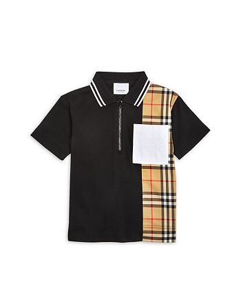 Burberry Boys' Matthew Vintage Check Piqué Shirt - Little Kid, Big Kid |  Bloomingdale's