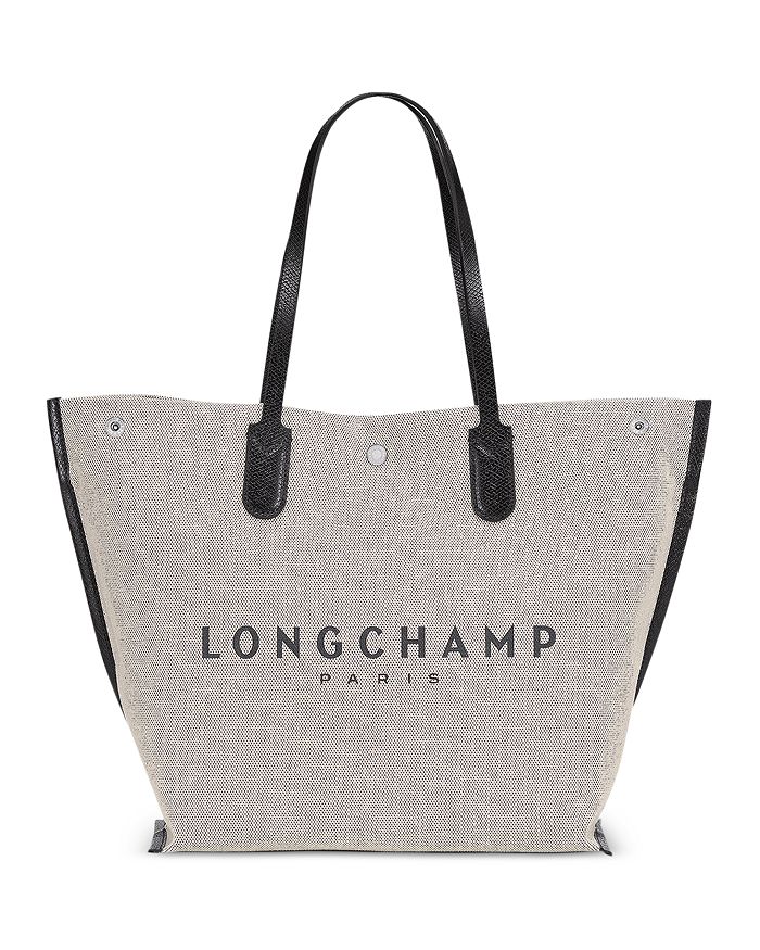 Longchamp Essential Toile Large Canvas Tote