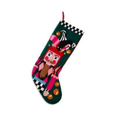 Mackenzie-Childs - Jumbo Jester Nutcracker Stocking
