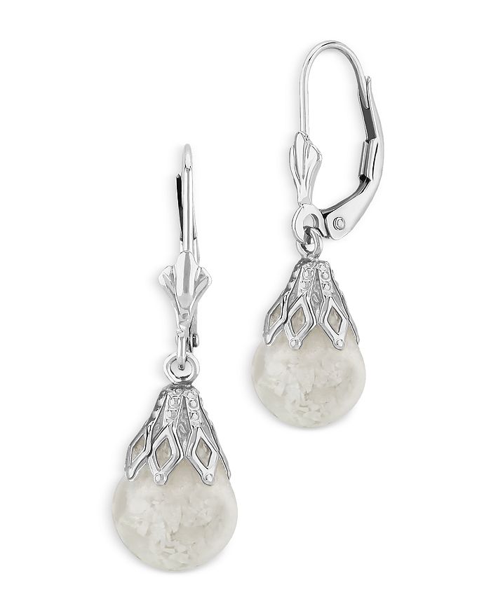 Nancy B Floating Opal Drop Earrings - 100% Exclusive In Sterling Silver