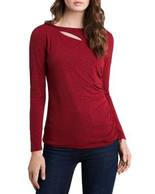 vince camuto cut out sweater