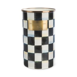 MacKenzie-Childs Courtly Check Enamel Utensil Holder | Bloomingdale's Mackenzie-Childs