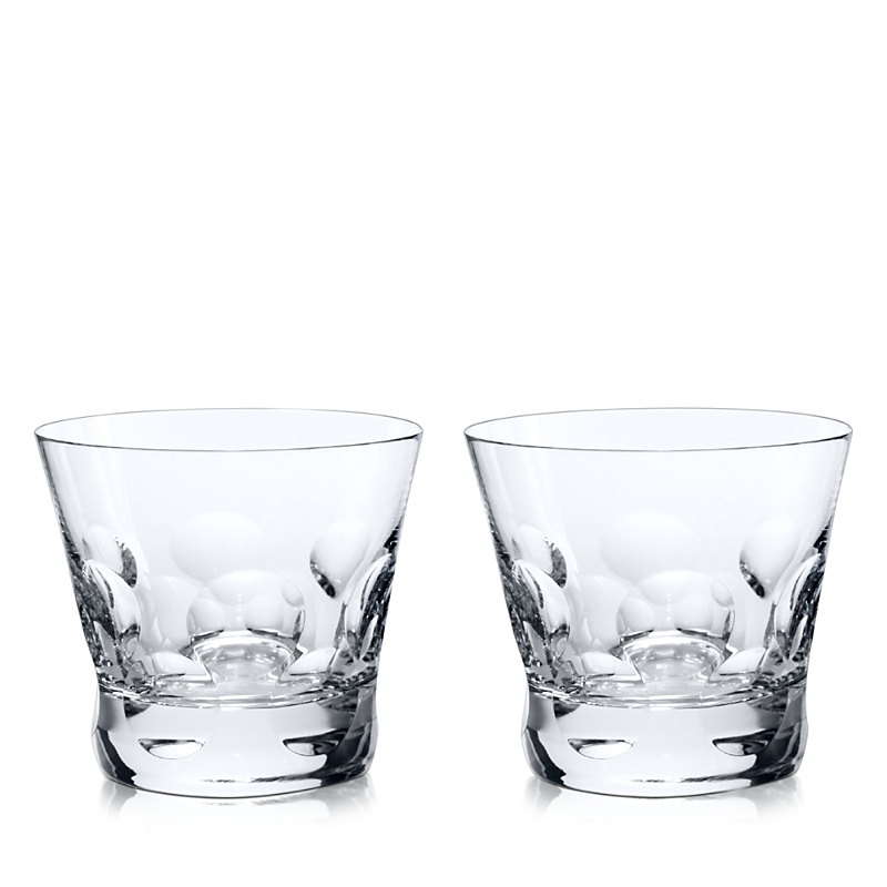 Baccarat Beluga Double Old Fashion Tumblers, Set Of 2