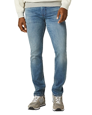 Shop Hudson Blake Straight Slim Jeans In Pacific