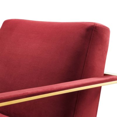  Seg Performance Velvet Accent Chair
