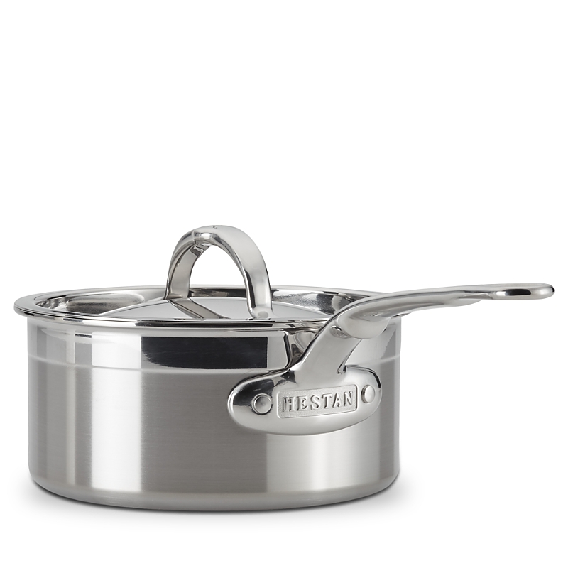 Hestan Probond Saucepan With Lid In Silver