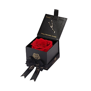 Eternal Roses Astor Gift Box In Taurus/scarlet