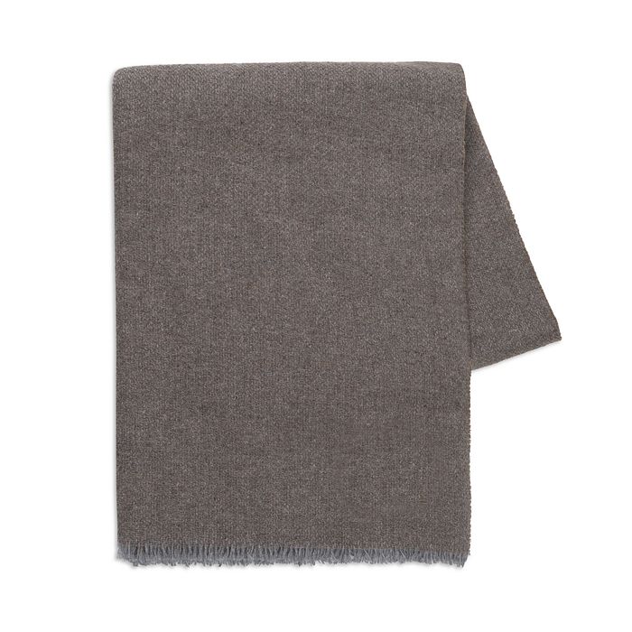 Lands Downunder Luna Wool Blend Throw In Taupe