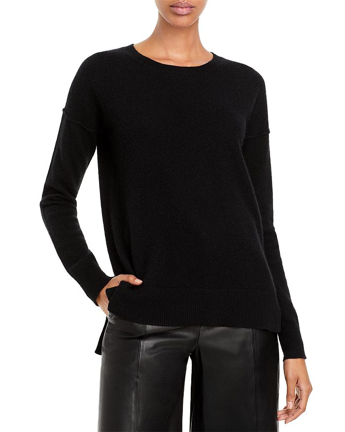AQUA High Low Cashmere Sweater - 100% Exclusive | Bloomingdale's