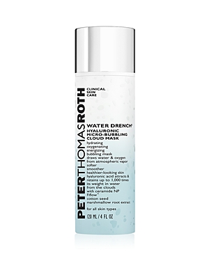 Peter Thomas Roth Water Drench Hyaluronic Micro-Bubbling Cloud Mask 4 oz.