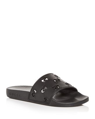 Louis Vuitton Mens Sandals, Silver, 8