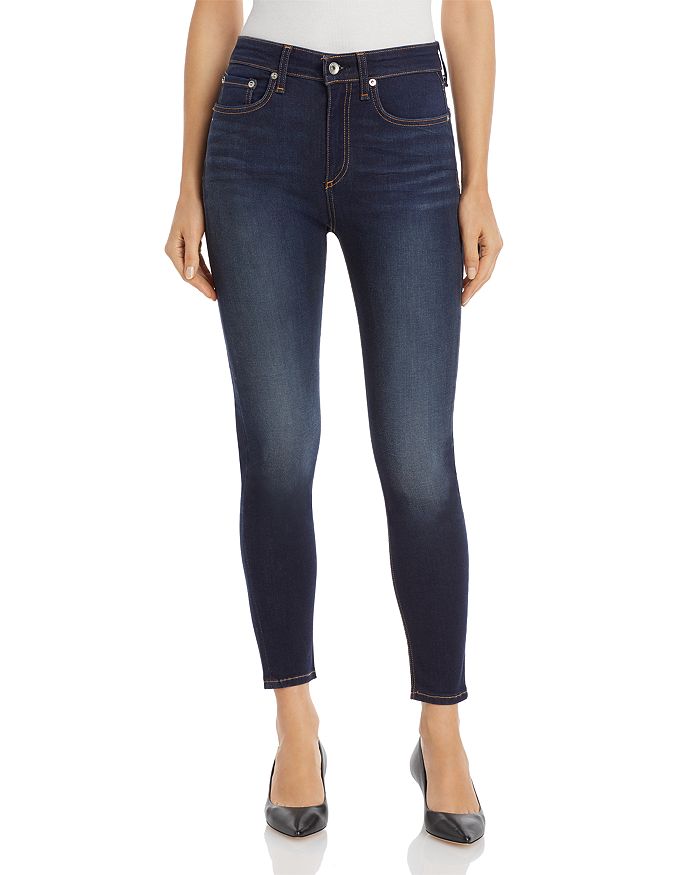 rag & bone Nina High-Rise Ankle Skinny Jeans in Carmen | Bloomingdale's