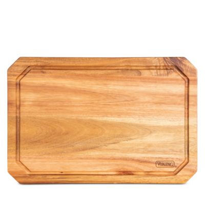 Acacia Wood Carving Board with Juice Groove