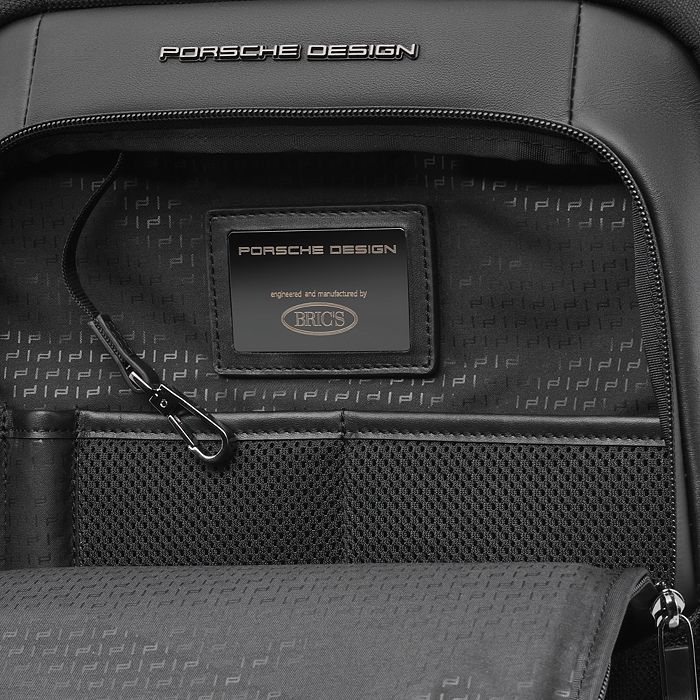 Shop Porsche Design Bric's  Roadster Backpack L In Black