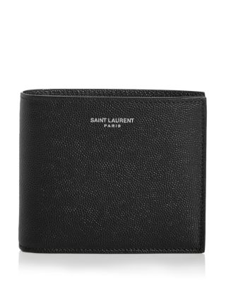 CELINE HOMME Full-Grain Leather Billfold Wallet for Men