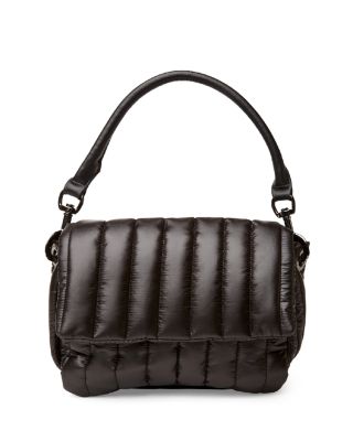 Think Royln Women's Petite Bar Bag, Shiny Black, One Size