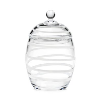 William Yeoward Crystal - Bella Bianca Large Cookie Jar